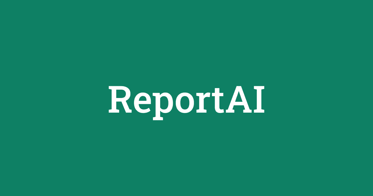 ReportAIのロゴ